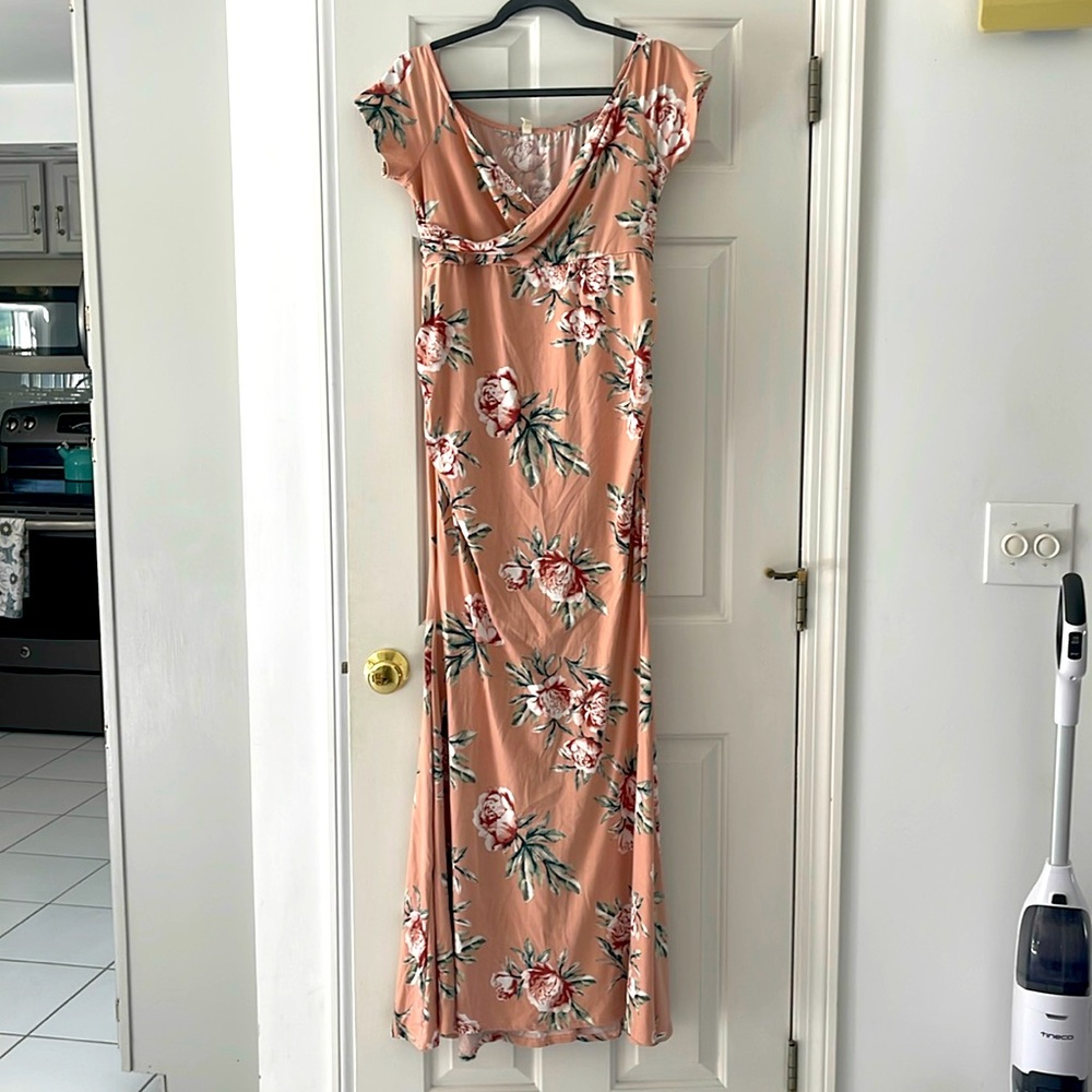 PinkBlush Maternity Floral Dress